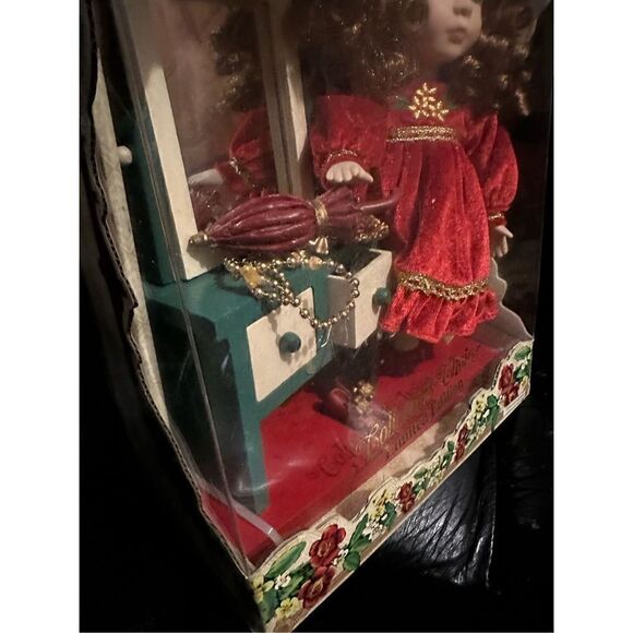 Collectors Choice Genuine Bisque Porcelain With Wood Dressing Table W/ COA Loose - Picture 10 of 10